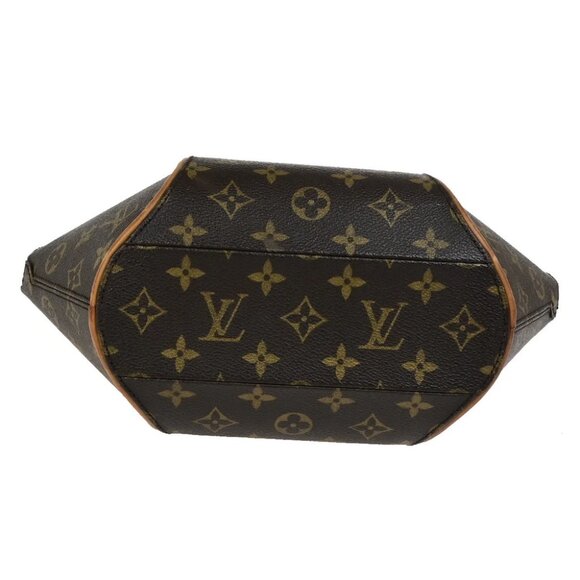LOUIS VUITTON LV Logo Ellipse PM Hand Bag Monogram Leather Brown - Picture 5 of 14